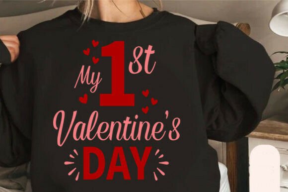 Baby's First Valentine's Day Svg