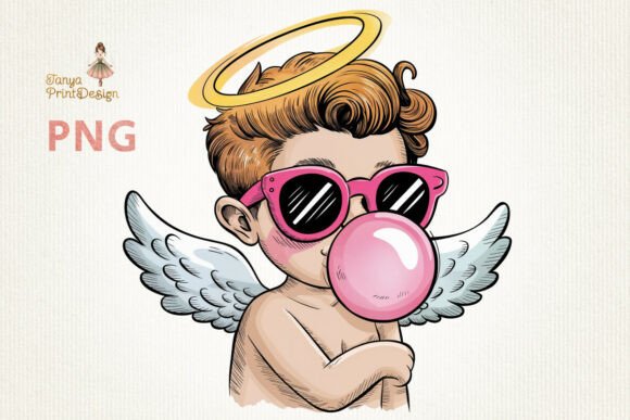 Cute Watercolor Angel Boy Clipart PNG: A Strategic Addition to Your Creative Toolkit