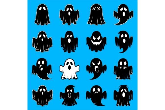Free Collection of Spooky Ghost Bundle: A Must-Have for Creative Professionals