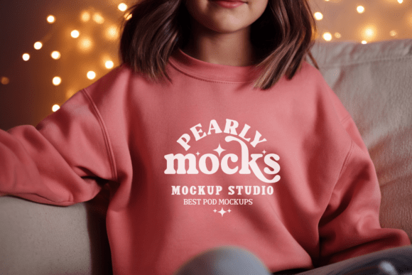 Gildan 18000B Kids Crewneck Mockup 17: A Strategic Tool for Visual Storytelling