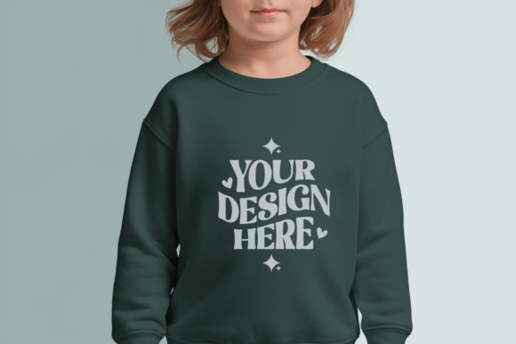 Gildan 18000B Kids Sweatshirt Mockup 45: A Practical Tool for Creative and Business Workflows