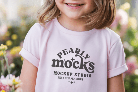 Gildan 5000B Kids T-shirt Mockup 21: A Practical Tool for Visualizing Your Designs