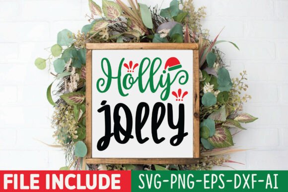 Holly Jolly Design Files for Creative Projects