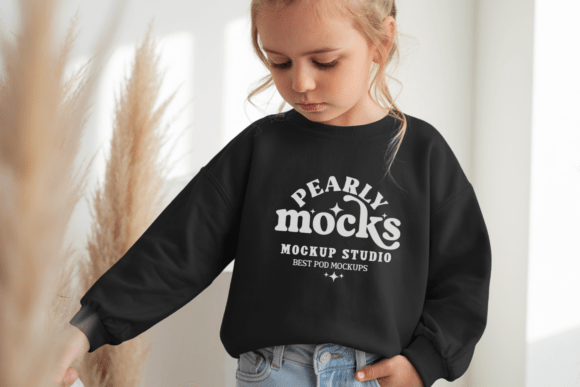 Kids Gildan 18000B Sweatshirt Mockup 16: A Smart Choice for Creative Professionals