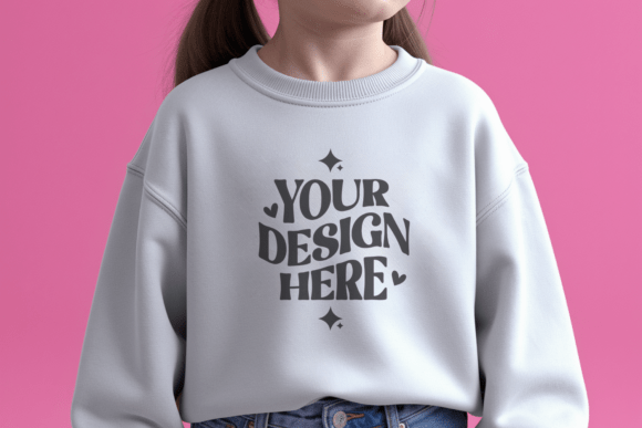 Kids Gildan 18000B Sweatshirt Mockup 41: A Creative Tool for Designers and Entrepreneurs