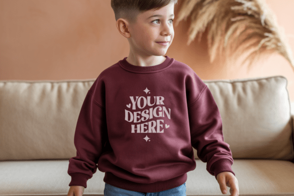 Kids Gildan 18000B Sweatshirt Mockup 49: A Versatile Tool for Creative Projects