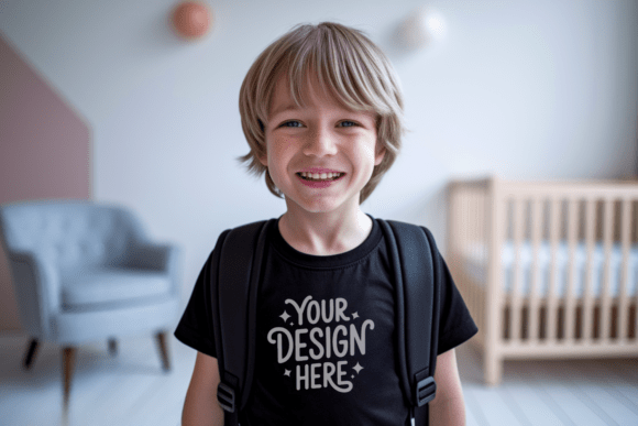 Kids Gildan 5000B T-shirt Mockup 33: A Versatile Tool for Designers and Merchants