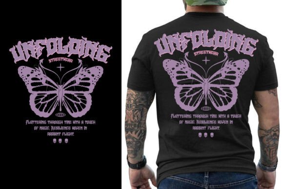 🦋 Lifebloom Streetwear Butterfly TShirt