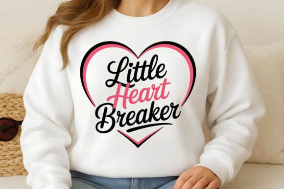 Little Heart Breaker PNG, Valentine PNG: A Versatile Digital Design for Creative Projects