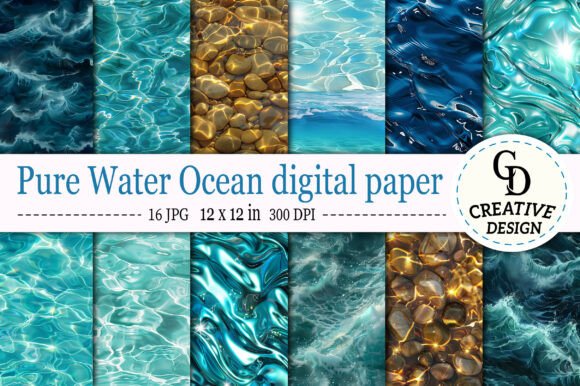 Pure Water Ocean Digital Paper: A New Era of Creative Expression
