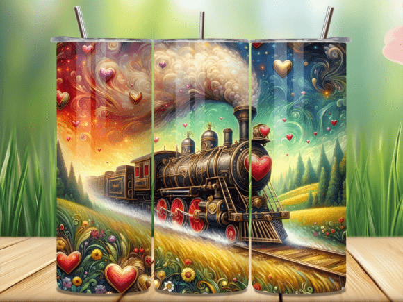 Scenic Steam Engine Tumbler Wrap