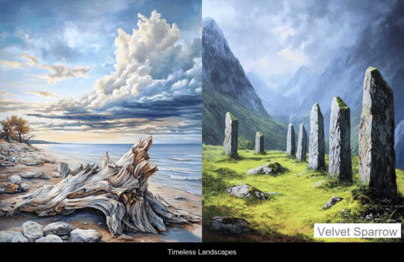 Timeless Landscapes Vol 1: A Calm Foundation for Creative Expression